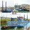 350 cube meter per hour work capacity of Cutter suction dredger