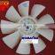 PC200-7 spare parts cooling fan assy excavator from Jining Qianyu company