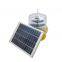 Integrated big solar panel LED marine signal light flexible to install anywhere