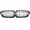 Three Color 2 Slat ABS Grille For G30 M-Color Grill For Bmw G30/G38 17-IN Auto Parts Replacement Grill For Bmw G30/G31 5 Series