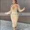 LAITE D2179 new arrivals fashion hollowing out o-neck women casual dresses ladies bodycon autumn casual dresses