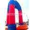 Commercial folding mobile inflatable bungee jump trampoline both for kids and adults