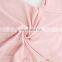 Front Placket Ruffle Soft Bamboo Pajama Set For Baby Girls