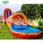 fire n ice volcano three lane truck dry inflatable water slide