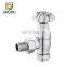 TRV forged brass radiator valve angle type without handle flooring heating system valves