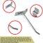 Products for Your Room Garage Retail Store With Metal and Chrome Display Panel Hooks
