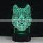 Acrylic 3D illusion lamp LED club night light for children
