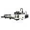 TIPTOPLASER hot sale fiber laser cutting machine with tube cutter 1500mm*3000mm