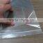 Clear sealing plastic bag/self adhesive plastic bag with zipper/sealable plastic bag