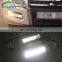 For Mitsubishi Pajero Montero V93 2015 2016 2017 2018 Car DRL LED Daytime Running Light Yellow Signal Function Fog Lamp 12V
