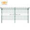 Factory supply metal diamond mesh fence 3D fence panel