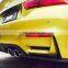 Диффузор заднего бампера из углепластика для BMW F80 M3 и F82 M4 модели M3 и M4