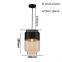 American Rustic Decorative Glass Pendant Light E27 Retro Hanging Lamps
