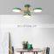 Nordic Art Deco Chandelier Wood Part Hanging Lamp Modern Led Chandeliers for Living Room