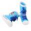 China factory girls lace up flat heel waterproof rain boots