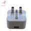 Smallest Wall Shaver Plug Power Type C Socket Micro USB Adaptor Euro EU Plug Travel Adapter UK
