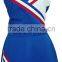 2016 Stylish custom youth sleveless cheerleading uniforms