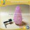 200ml Diamond Design Pink Glass Lotion Bottle
