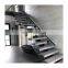 Custom Foshan Factory CBMMART Mono Beam Wooden Stairs With Steel Straight Stringer