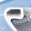 Popular Products 2021 Fast Bathroom Cleaning TPR Brush Silicone Toilet Brush