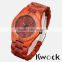 Kwock 2016 best selling luxury simple style wooden watch for unisex wrist watch