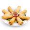 Sinocharm Frozen Dimsum Convenient Snack pocket IQF Crisp Spring roll Frozen Fried Chinese Spring Roll