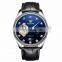 AILANG 8503G Luxury Hardlex Diamond Watch Automatic Mechanical Leather Band Wristwatch Diamond Decoration Men Watch