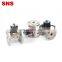 SNS 2WBF Series Liner Safety Floating Relief Pneumatic Control Valve Solenoid Valve With Stainless Steel Flange