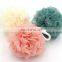 Natural  bath flower  shower ball sponge eco friendly body loofah mesh bath ball sponge