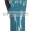 15G Nylon lining with Black and Blue sandy nitrile coated palm Chemical and Cut Resistant Gloves