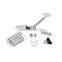 SBC BBC Chrome Throttle Return Spring Kit for Chevy