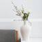Hot Sales INS Style Nordic Minimalist Pure Handmade Plain Embryo Art White Table Wedding Vase Flowers Ceramic Vase