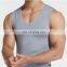 Tank Top 100% Polyester Vest Sublimation Printed Tank Top Quick Dry Men Gym Singlets