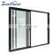 Thermal Break Modern Design Glass Aluminum Frame Tempered Glass Aluminum Sliding Patio doors Aluminum Stacker Doors