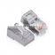 New Design 8P8C Male Cat6 STP SFTP U-FTP Connector RJ45 Transparent Ethernet Shilded Modular Plug RJ45
