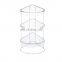 3-tier triangular Storage rack Freestanding Storage Organizer Shelf
