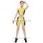 Women Zipper Fitness Dance Suit, Yoga Suit (6420)