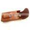 Handmade Hot Sale Cigar Cutter Travel Cigar Case with PU leather holder