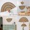 Hot Sale Seagrass Fan Wall Decor With Handle Woven Fan and Wall Decor Set of 2 (Mix Color) Wholesale