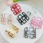 Wedding Party Holiday Banquet Christmas Dinner Delicate Serviette Buckles Hollow Out Design Gold Napkin Ring Holder