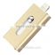 New products for 2015 Golden metal OTG Usb stick 16g32g64g for Iphone