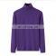 Ladies 100% Cashmere Turtleneck Sweater Winter Thick Knitted Pullover Soft Warm Formal Style Solid Pattern OEM Service Available