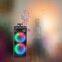 Dual 8 Inch Party Dj RGB Light Loud Outdoor Wireless Hifi Super Bass Karaoke Trolley Portable Speaker