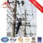 economical 33kv transmission line steel pole tower manufacturer
