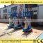 Aluminum Hydraulic Lift Platform / Hydraulic Double Mast Aluminum Alloy Lift