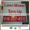 Custom Silk screen printing transparent sheets for lawn sign