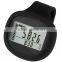 Small Size 3D Silent Pedometer with Silicone Jacket Clip or Lanyard Walking Pedometer