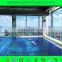 10mm tempered laminated safety glass for swimming pool
