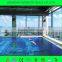 Laminated safety glass for balcony sighting