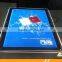 High brightness uniqueness slim LED advertising crystal light box